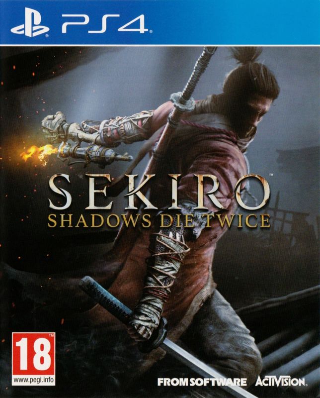 Sekiro: Shadows Die Twice box art for Playstation 4